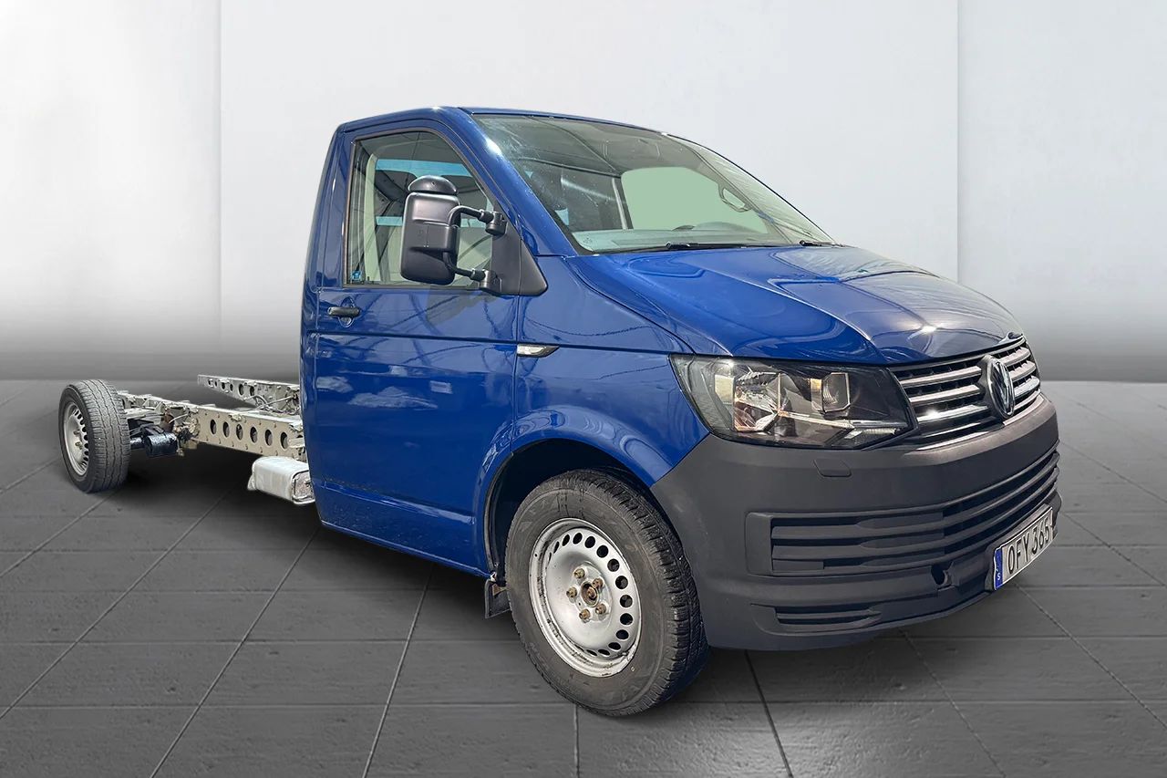 Volkswagen Transporter Chassi T30 2.0 TDI 3-sits Komfortpkt Kompressionsutrustning Farthållare MOMS 150hk – bild 3 av 22