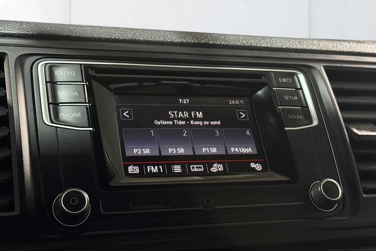 Volkswagen Transporter Chassi T30 2.0 TDI 3-sits Komfortpkt Kompressionsutrustning Farthållare MOMS 150hk – bild 17 av 22