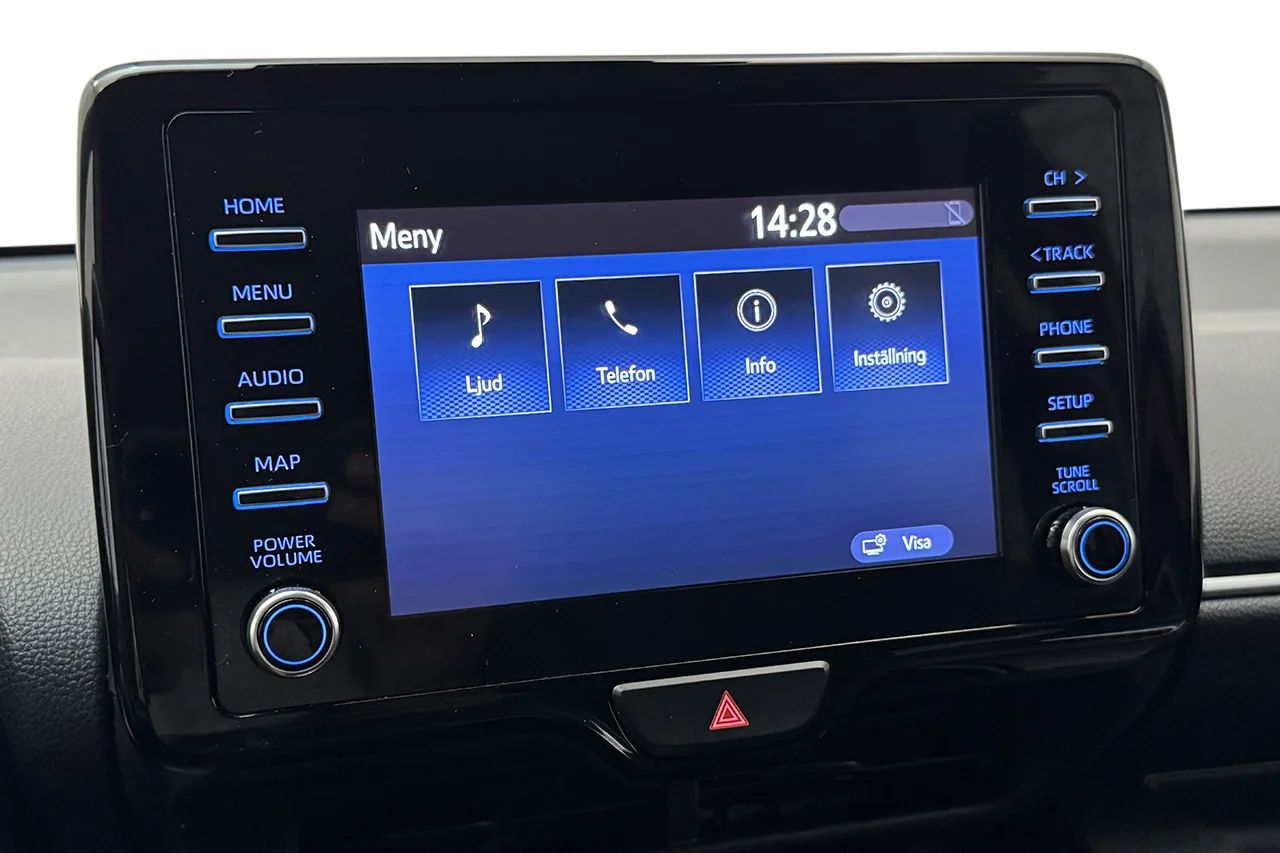 Toyota Yaris Hybrid Kamera Rattvärme Filassist MOMS 116hk – bild 20 av 27