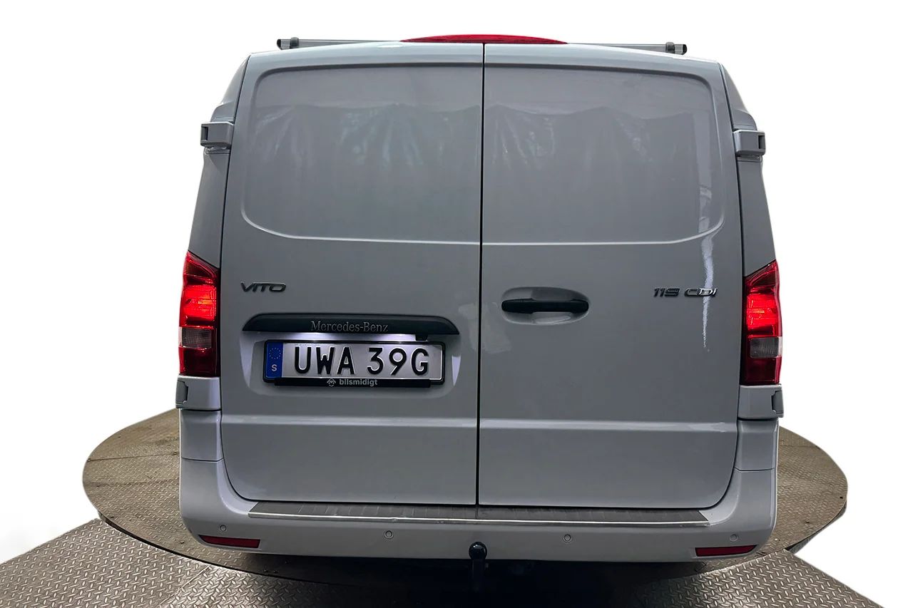 Mercedes-Benz Vito 119 CDI 2.8t L3 Extra Lång Drag Inredd Navigation Kamera Värmare Läder 3sits – bild 6 av 28