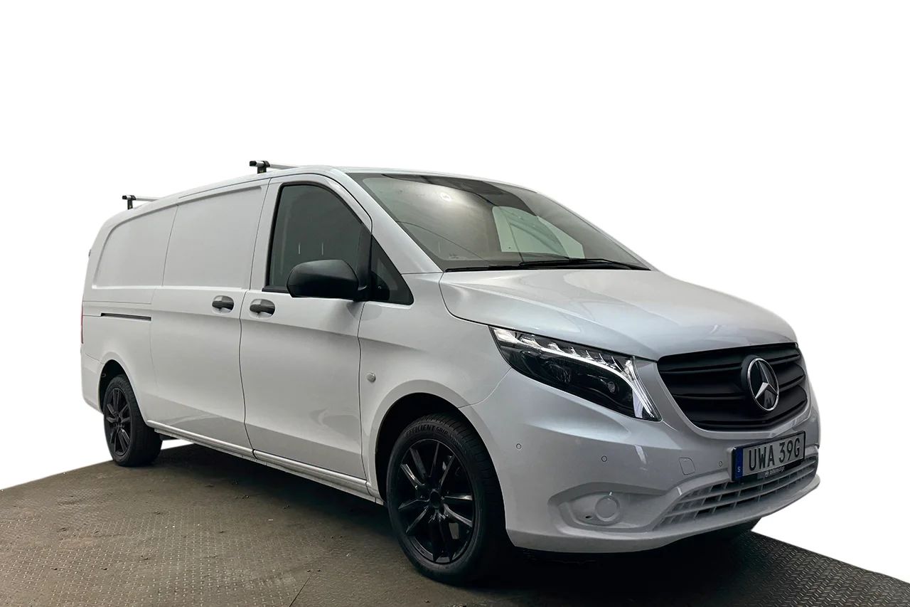 Mercedes-Benz Vito 119 CDI 2.8t L3 Extra Lång Drag Inredd Navigation Kamera Värmare Läder 3sits – bild 3 av 28