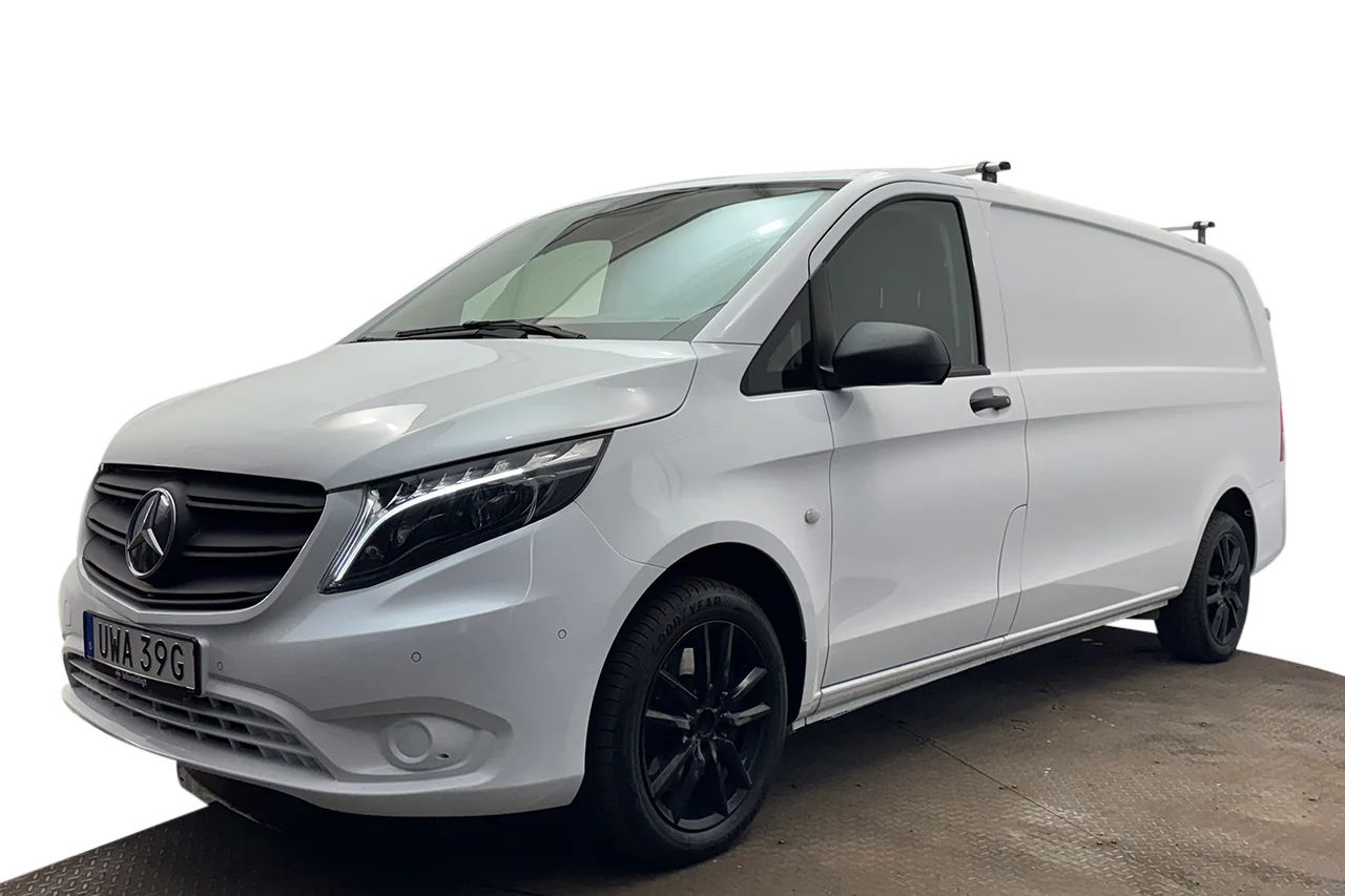 Mercedes-Benz Vito 119 CDI 2.8t Lång Drag Inredd Navi Kamera Värmare Läder 3sits