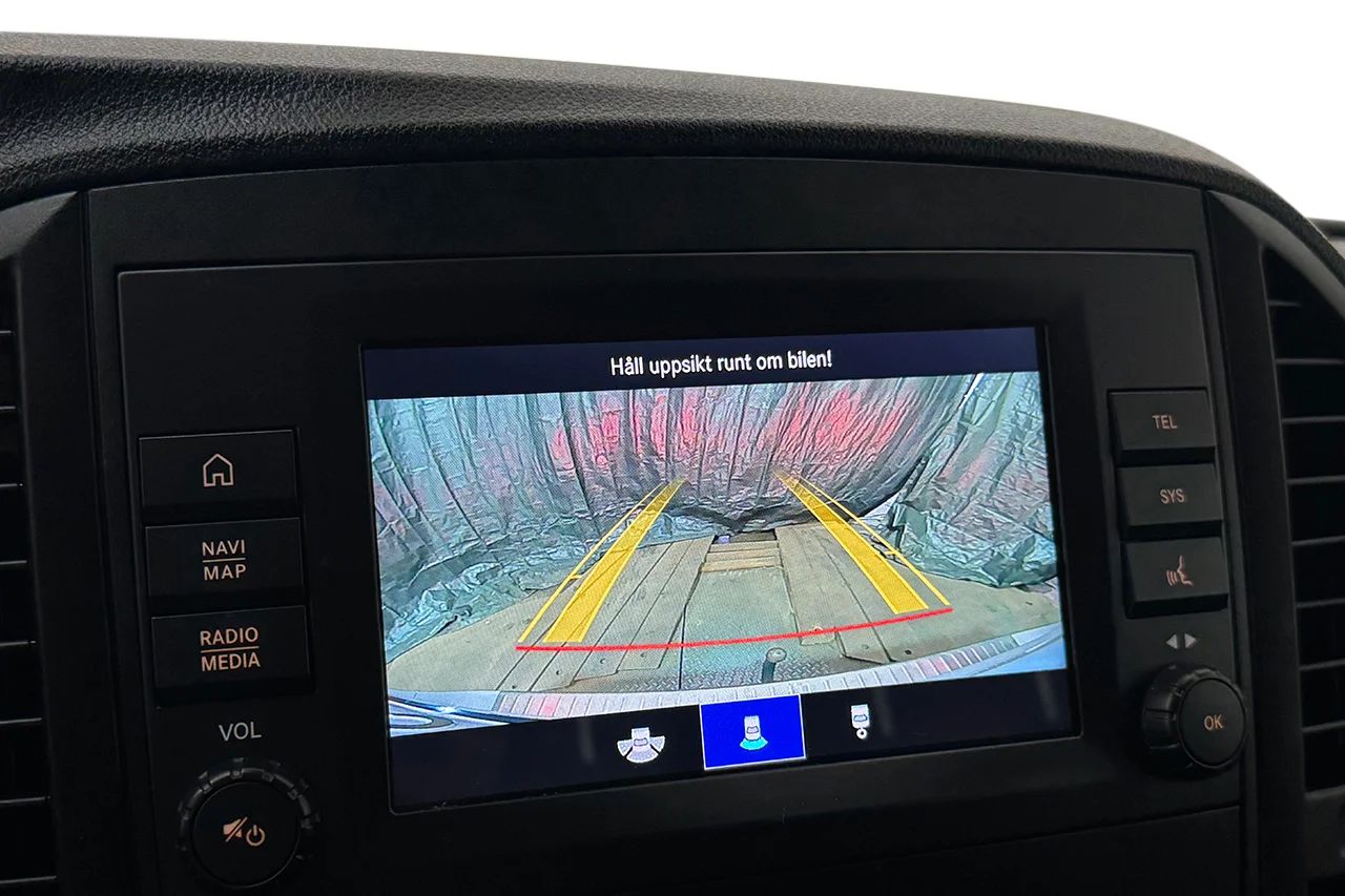 Mercedes-Benz Vito 119 CDI 2.8t L3 Extra Lång Drag Inredd Navigation Kamera Värmare Läder 3sits – bild 21 av 28