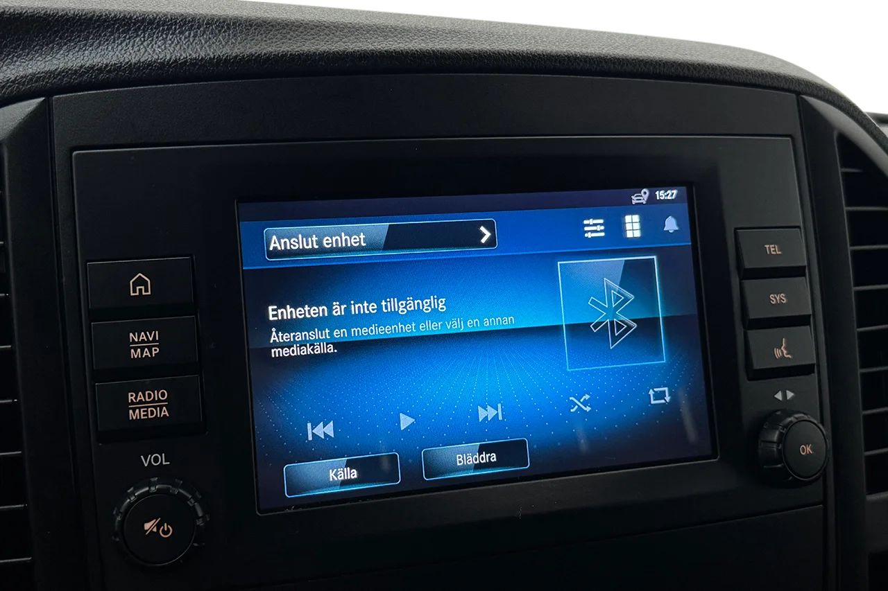 Mercedes-Benz Vito 119 CDI 2.8t L3 Extra Lång Drag Inredd Navigation Kamera Värmare Läder 3sits – bild 23 av 28