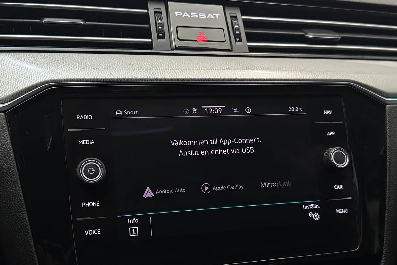 Volkswagen Passat SC GTE 1.4 TSI Executive Business Drag Navi Kamera Läder 218hk – bild 22 av 37