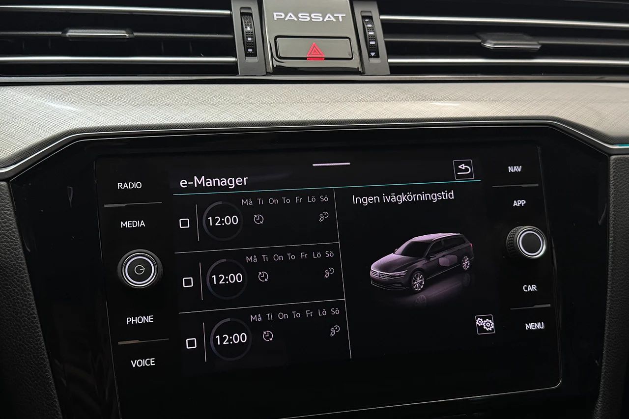 Volkswagen Passat SC GTE 1.4 TSI Executive Business Drag Navi Kamera Läder 218hk – bild 25 av 37