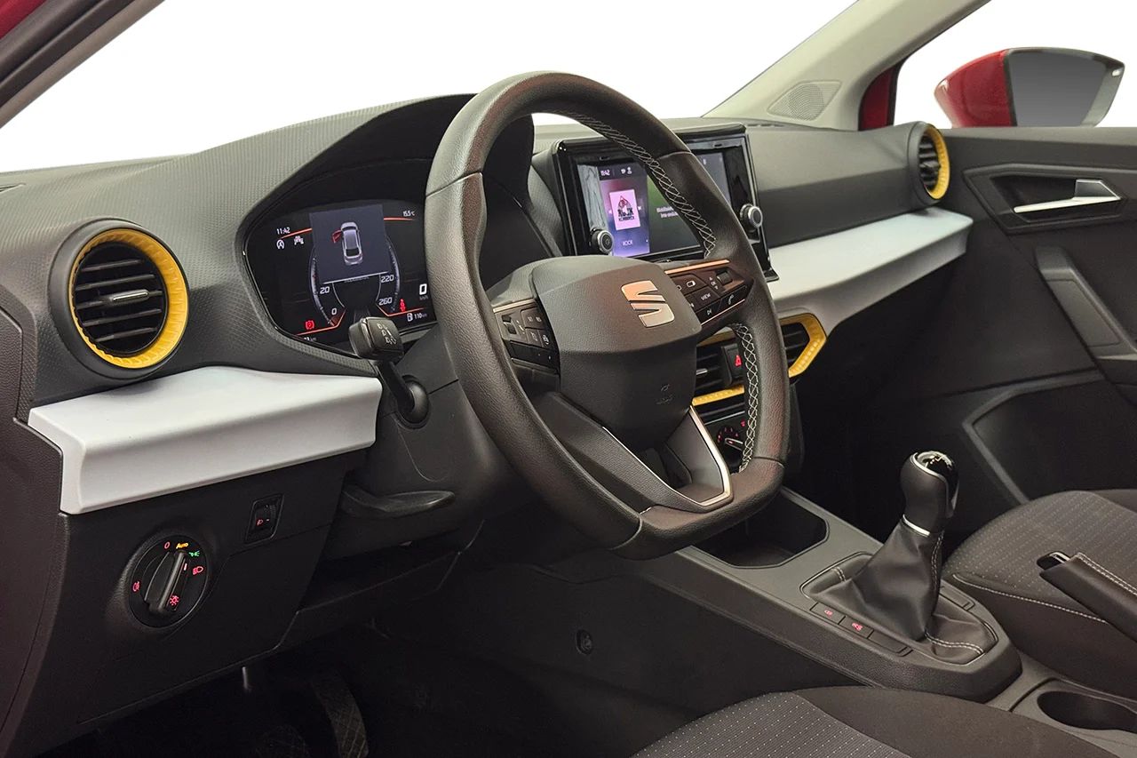 Seat Ibiza 1.0 TGI Vision Plus CNG Kamera P-Sens Cockpit LÅGMIL – bild 12 av 26