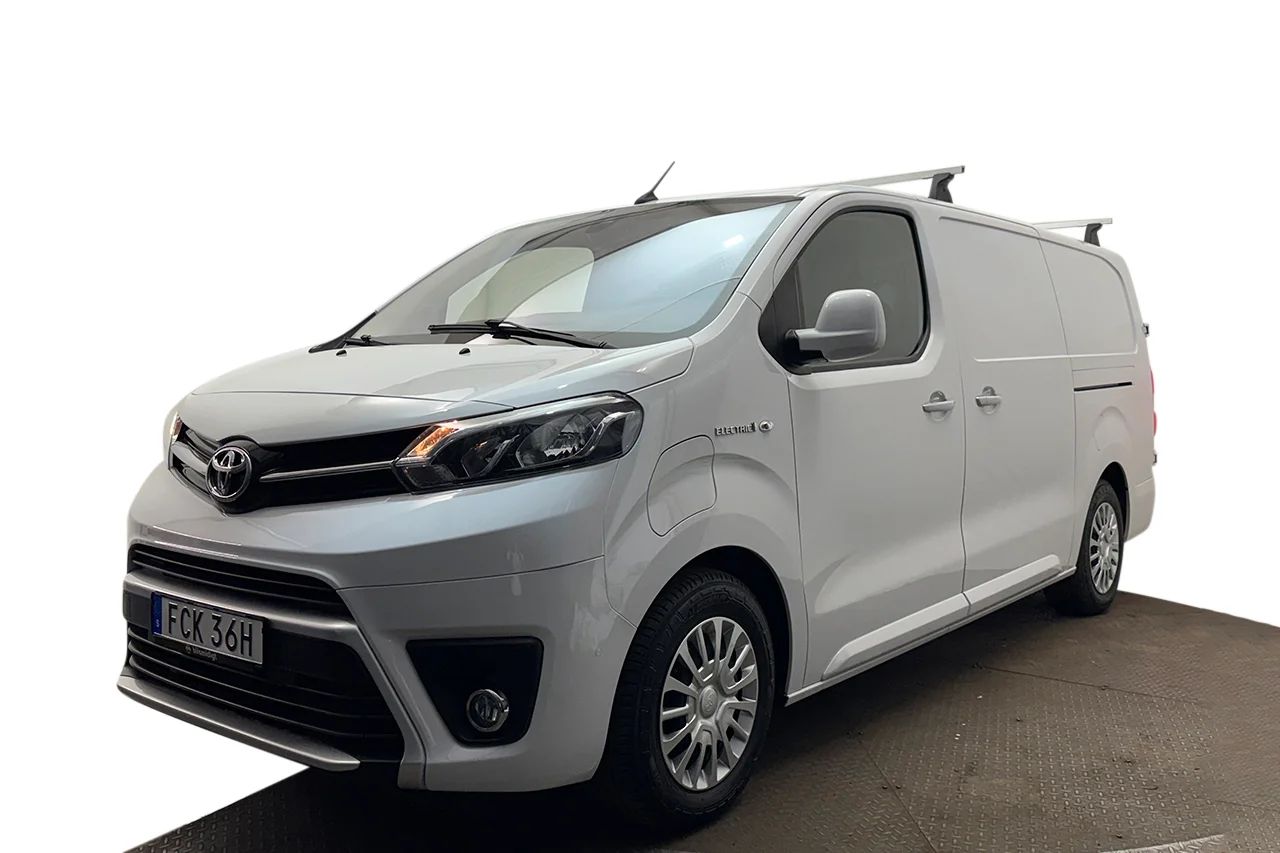 Toyota Proace Electric 75 kWh L3 Drag 2xSidodörr 3sits Kamera 136hk