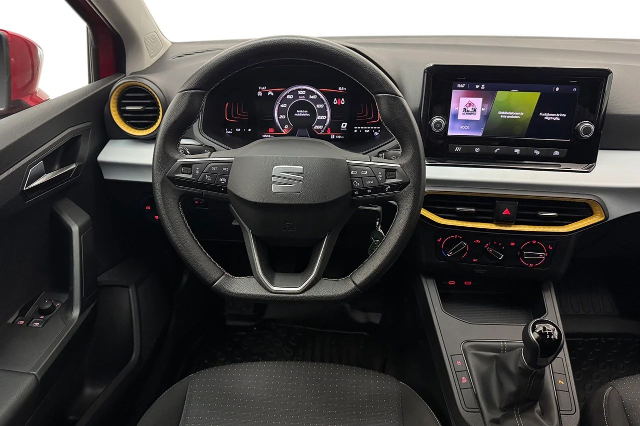 Seat Ibiza 1.0 TGI Vision Plus CNG Kamera P-Sens Cockpit LÅGMIL – bild 16 av 26