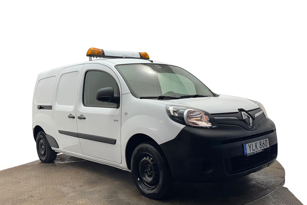 Renault Kangoo ZE Maxi 33 kWh Köpt batteri Inredd Värmare P-Sens MOMS – bild 3 av 22