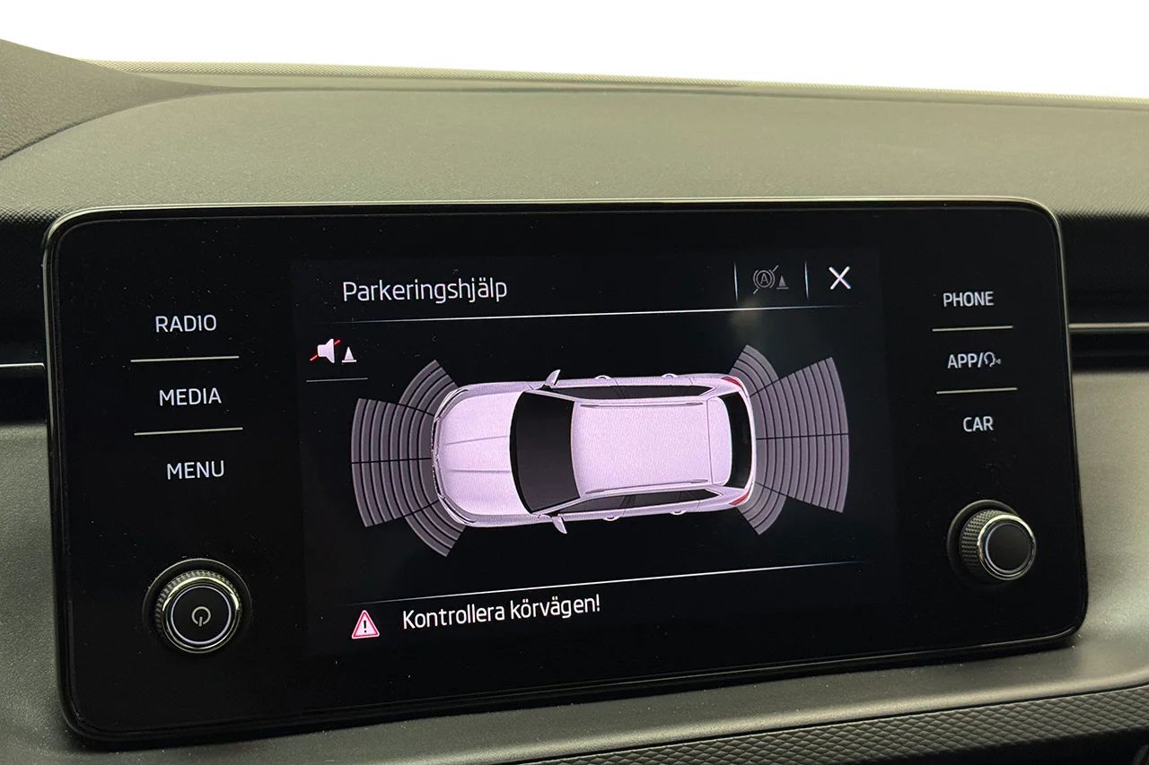 Skoda Kamiq 1.0 TGI G-Tec CNG Front Assist P-Sens LED LÅGMIL – bild 20 av 28