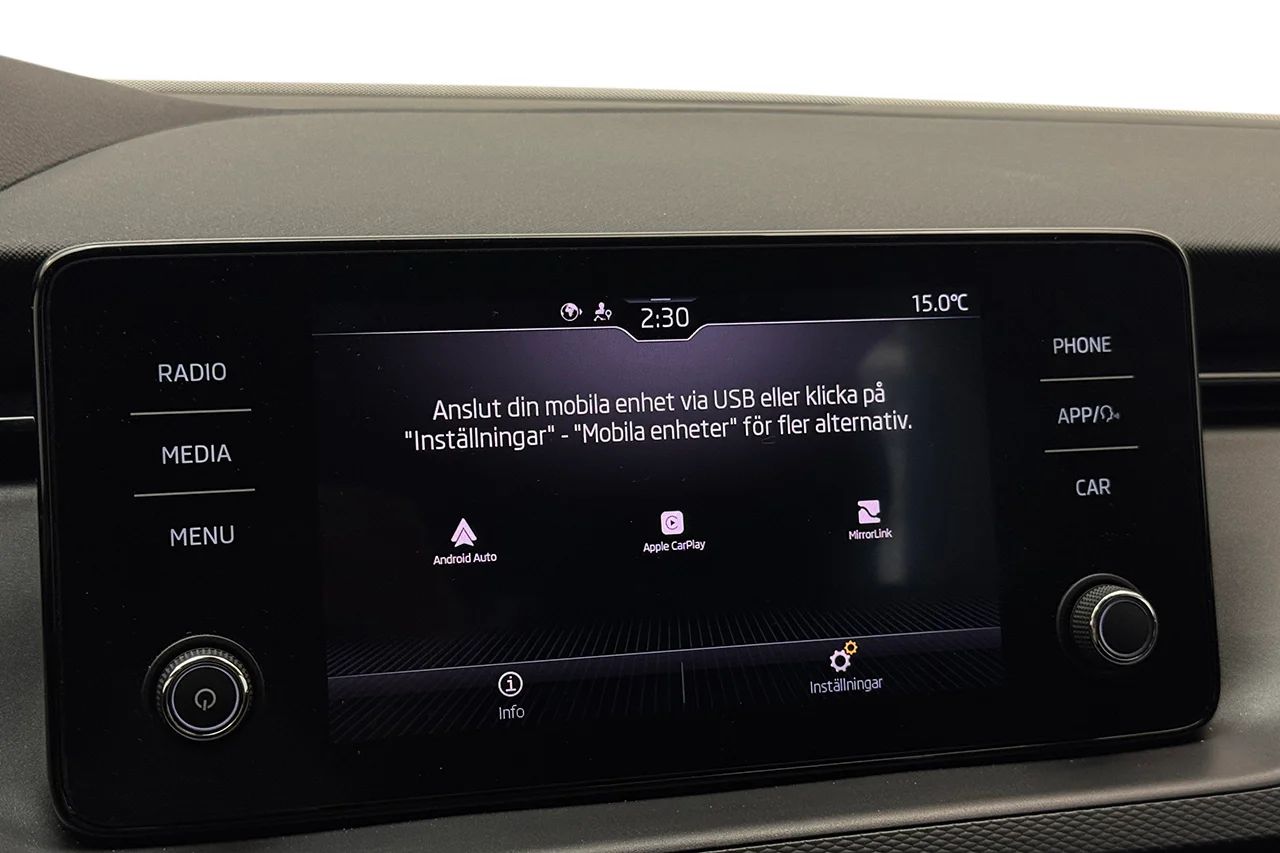 Skoda Kamiq 1.0 TGI G-Tec CNG Front Assist P-Sens LED LÅGMIL – bild 21 av 28