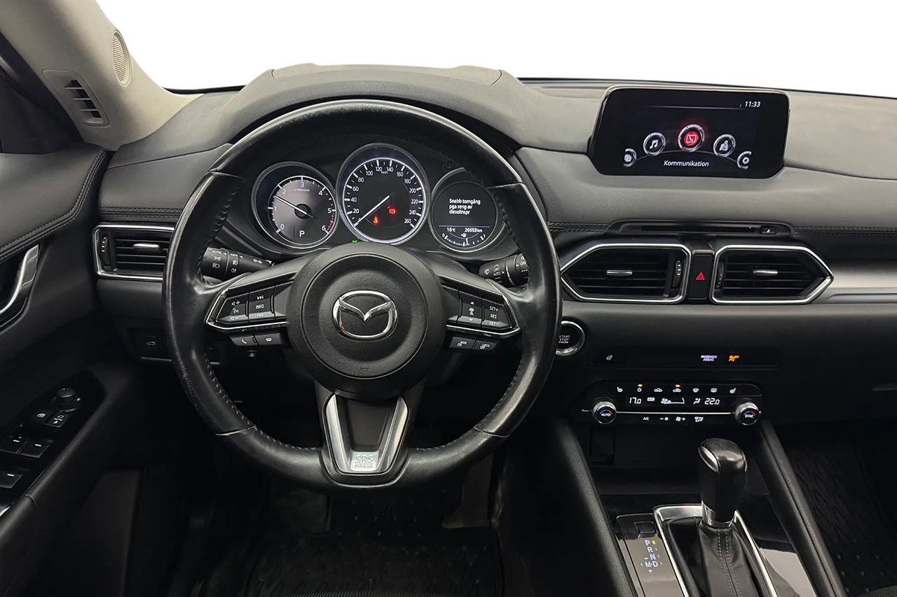 Mazda CX-5 2.2 SKYACTIV-D AWD HUD Navi 360° P-Sens Kupévärmare – bild 18 av 33