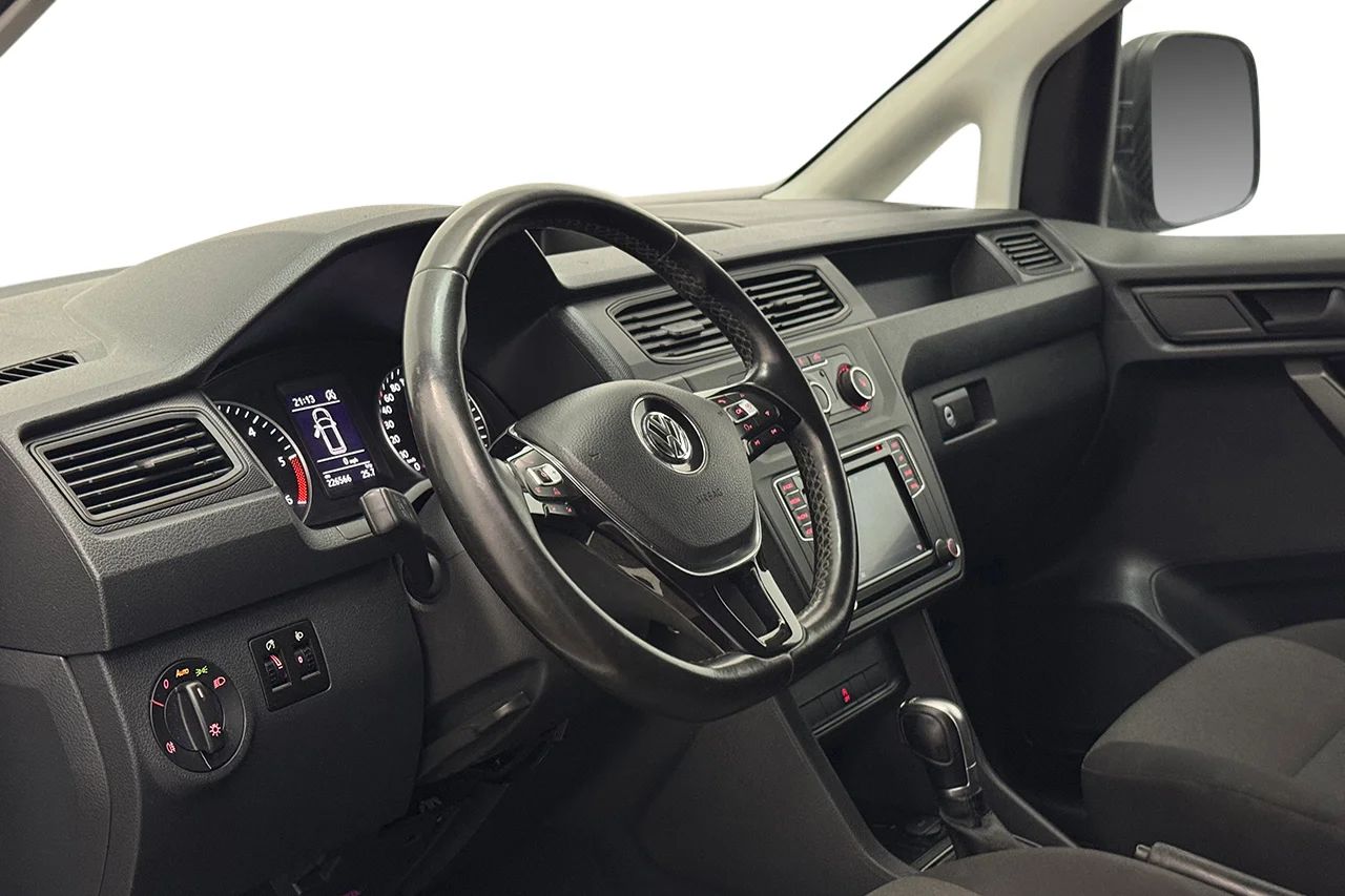 Volkswagen Caddy Skap 2.0 TDI Aut Drag Värmare P-Sens LED-ramp MOMS 102hk – bild 14 av 25