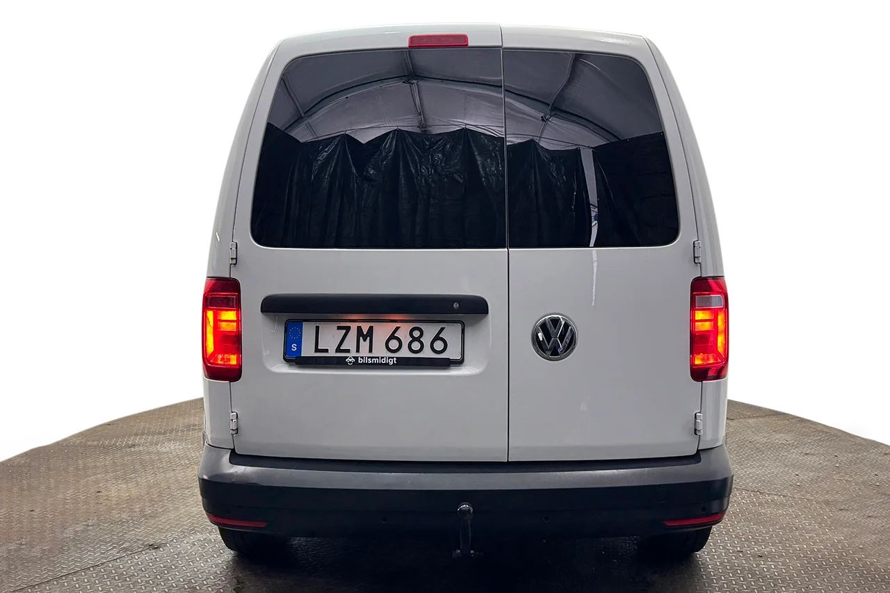 Volkswagen Caddy Skap 2.0 TDI Aut Drag Värmare P-Sens LED-ramp MOMS 102hk – bild 6 av 25