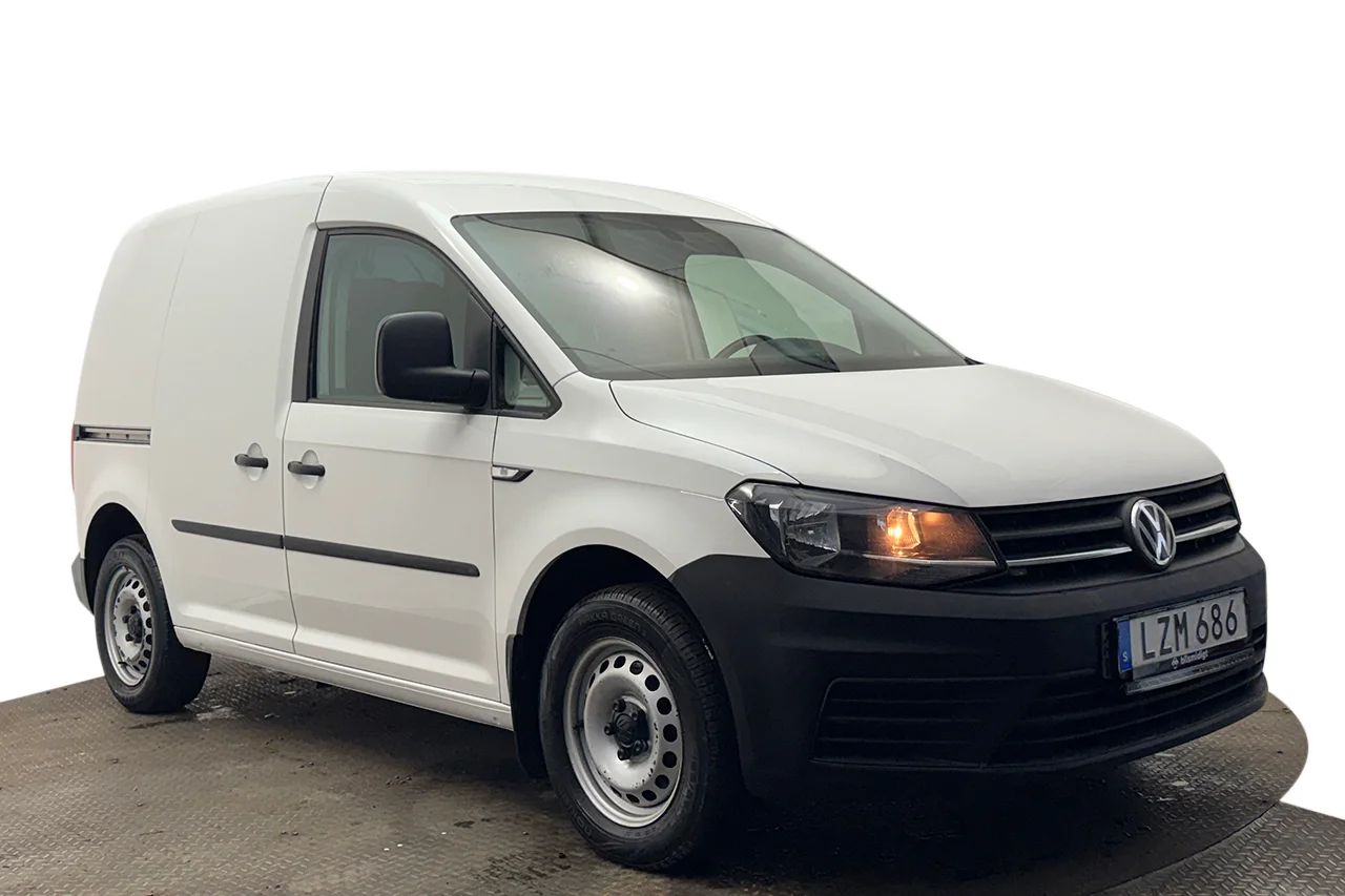 Volkswagen Caddy Skap 2.0 TDI Aut Drag Värmare P-Sens LED-ramp MOMS 102hk – bild 3 av 25