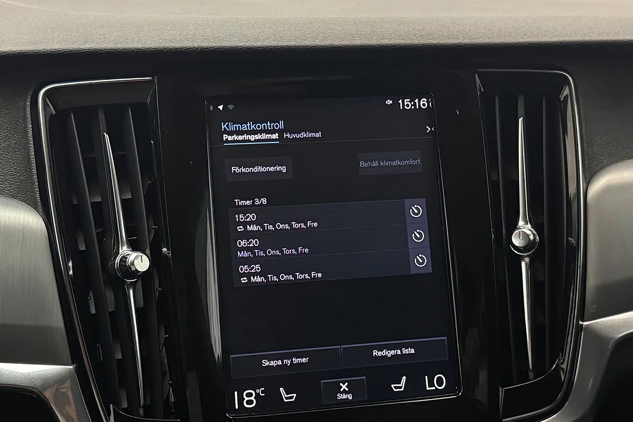 Volvo S90 T4 Aut Momentum Delläder Värmare Cockpit 190hk – bild 21 av 31