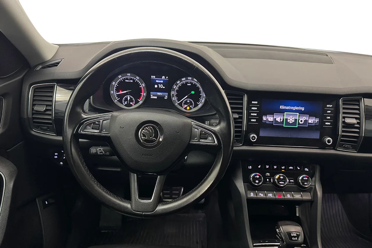 Skoda Kodiaq 2.0 TSI 4x4 Aut Business Drag Läder Stolminne 360° CANTON 180hk – bild 19 av 33