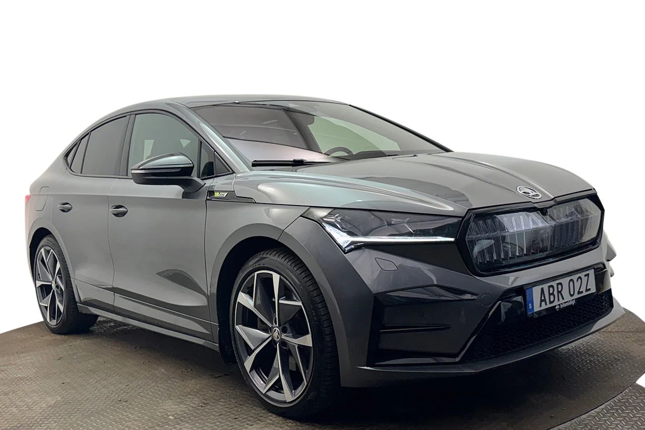 Skoda Enyaq Coupé RS Solid Advanced Drag CANTON HUD Pano Stolsminne 340hk – bild 3 av 37
