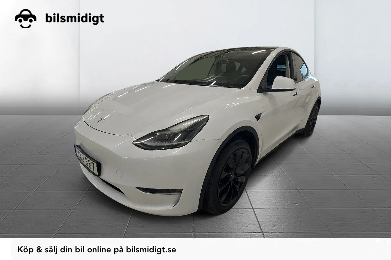 Tesla Model Y Long Range AWD Drag Läder MOMS 514hk