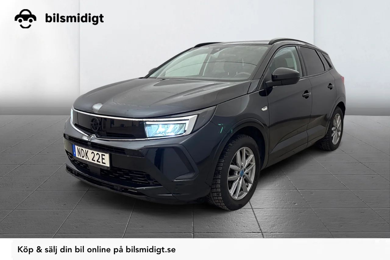 Opel Grandland 1.2 Turbo GS Line Navi Kamera Cockpit Delläder Rattvärme MOMS