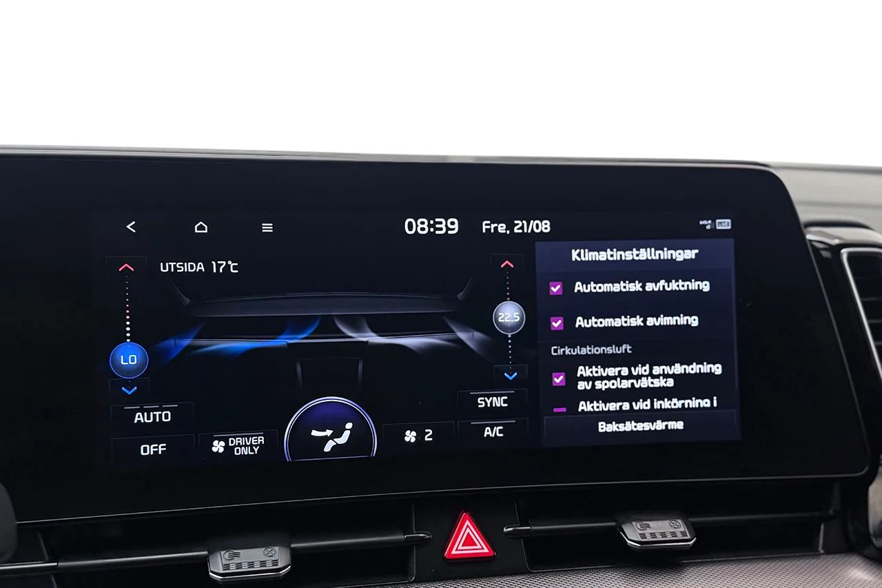 Kia Sportage Plug-In AWD Advance 360° Cockpit Rattvärme MOMS 265hk – bild 24 av 37