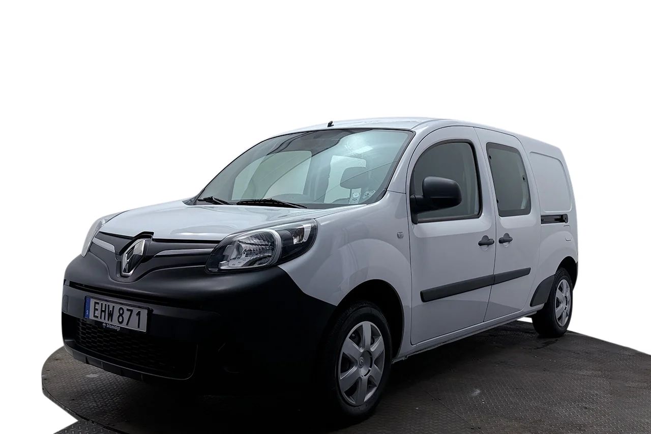 Renault Kangoo Maxi Z.E. Passenger 22 kWh Köpt Batteri 5-sits Värmare P-Sens MOMS – bild 1 av 22