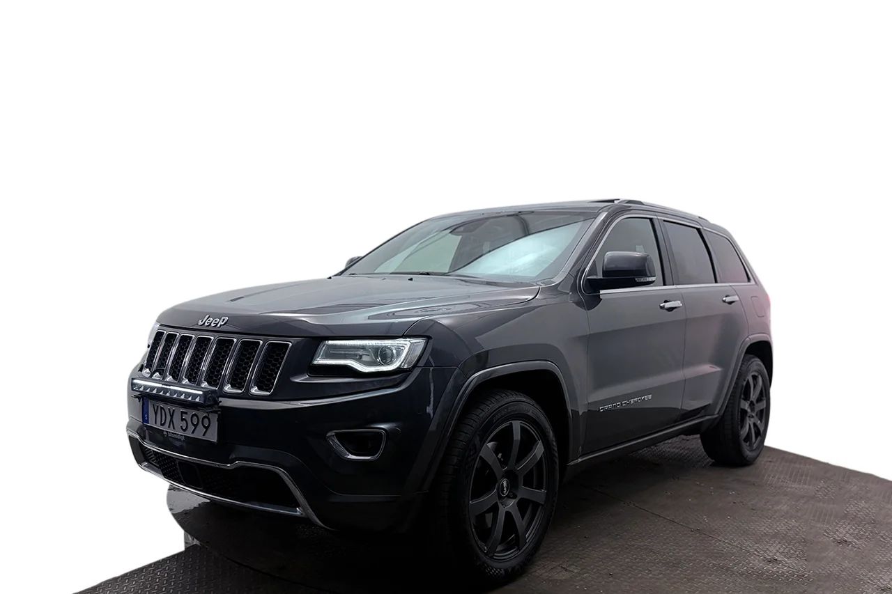 Jeep Grand Cherokee 3.0 V6 CRD 4WD Overland Drag Pano Navi Kamera Läder Stolminne 250hk