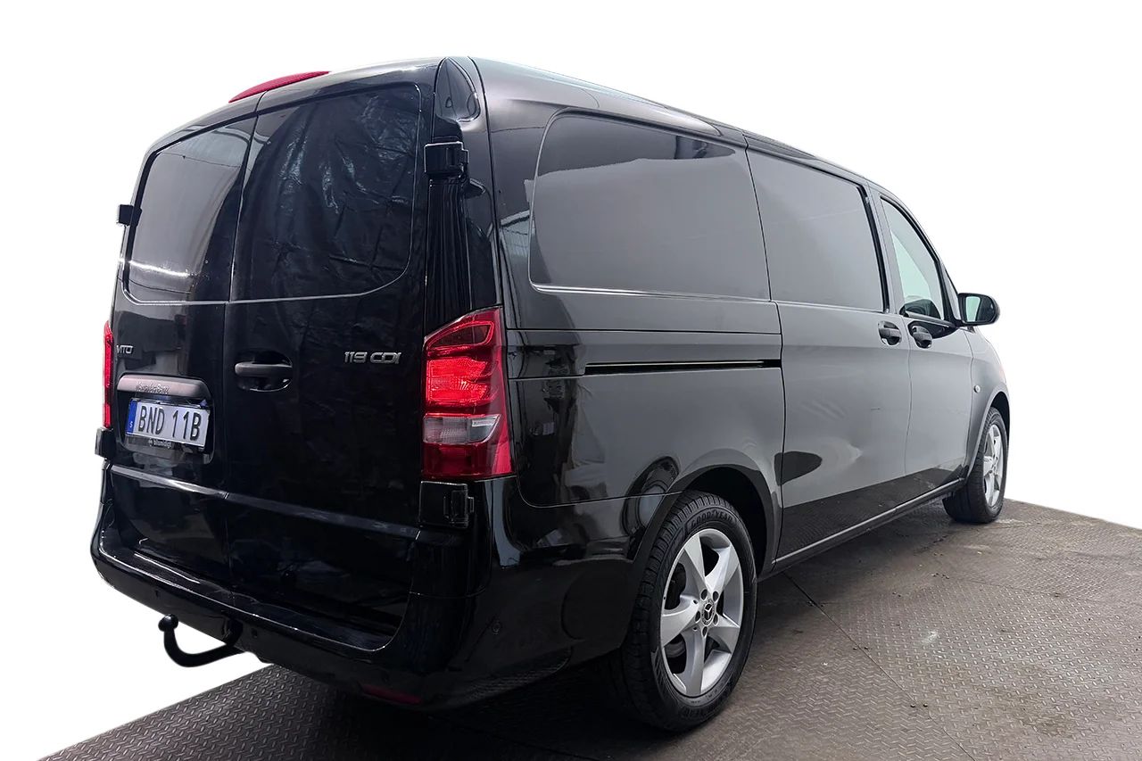 Mercedes-Benz Vito 119 4M Aut 3.0t L2 Drag Inredd Kamera MOMS 190hk – bild 5 av 23