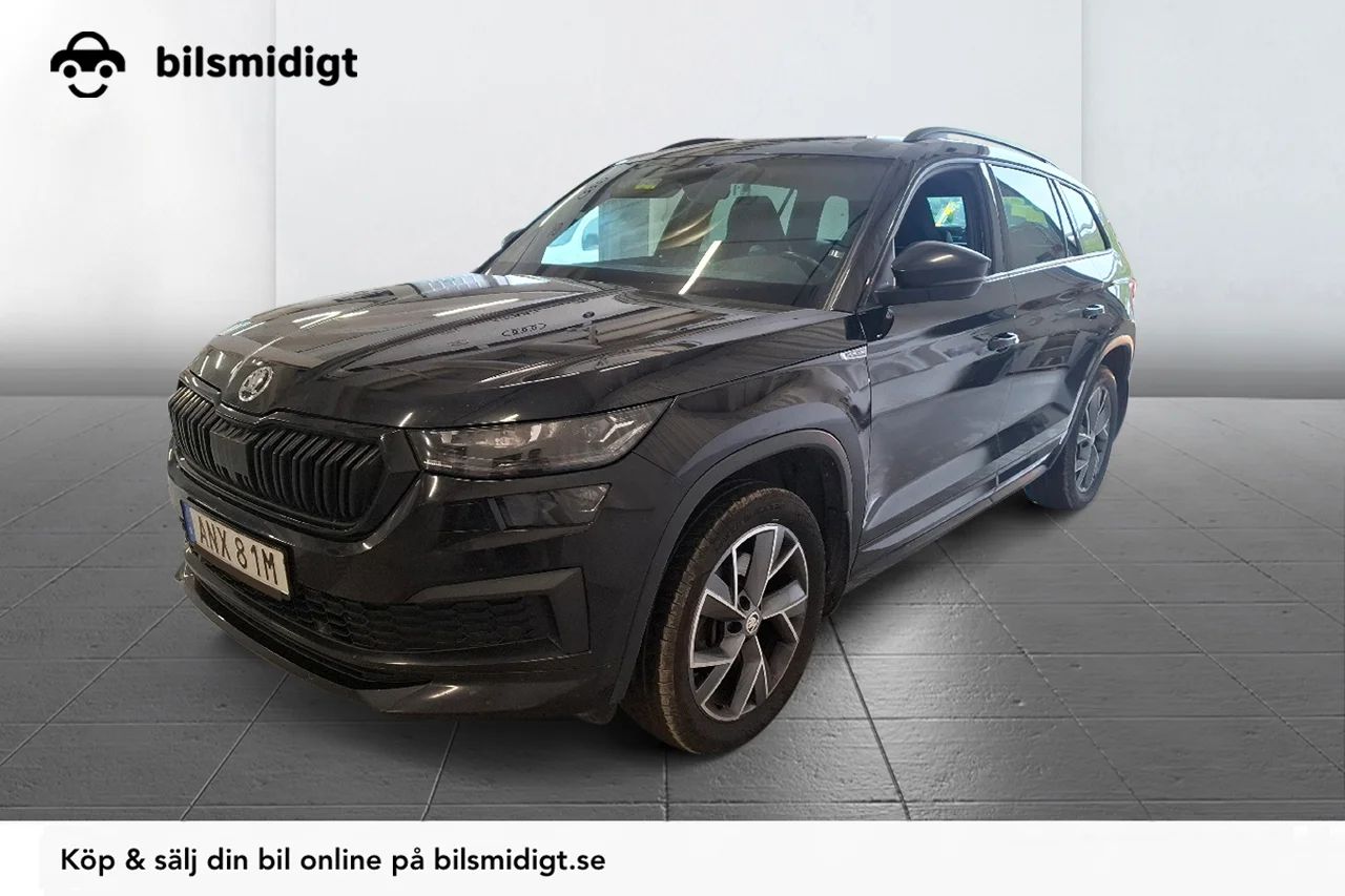 Skoda Kodiaq 2.0 TDI 4x4 Sportline Drag Värmare CANTON Stolminne MOMS 200hk – bild 1 av 10