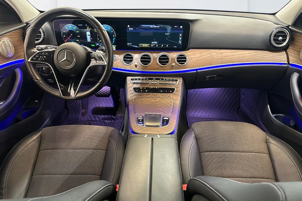 Mercedes-Benz E300 E 300 T de 4M Premium SE Edt Avantgarde Drag 360° Widescreen Burmester 306hk – bild 11 av 14