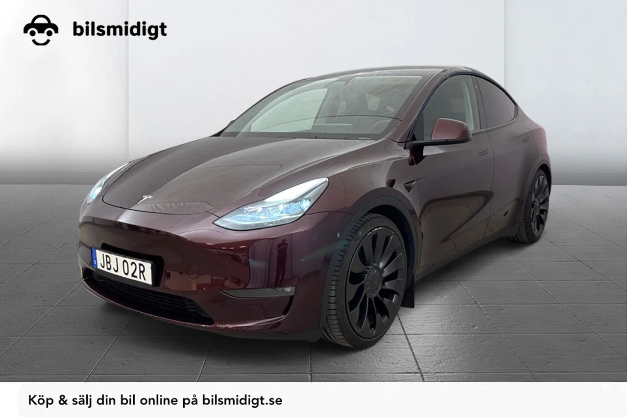 Tesla Model Y Performance Drag V-Pump Premiumljud MOMS 534hk