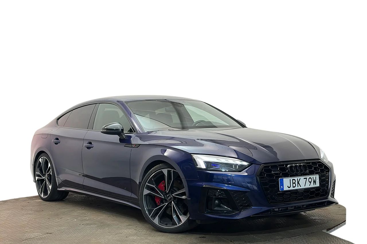 Audi A5 SB 45 TFSI Q S Line Drag Värmare 360° Cockpit MOMS 265hk – bild 3 av 39