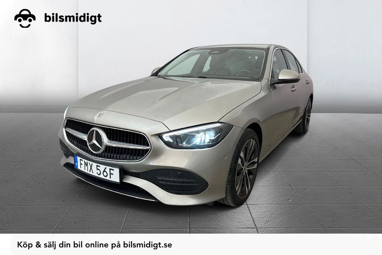 Mercedes-Benz C 300 e Avantgarde Vinter Drag Navi Kamera Burmester 313hk – bild 1 av 10