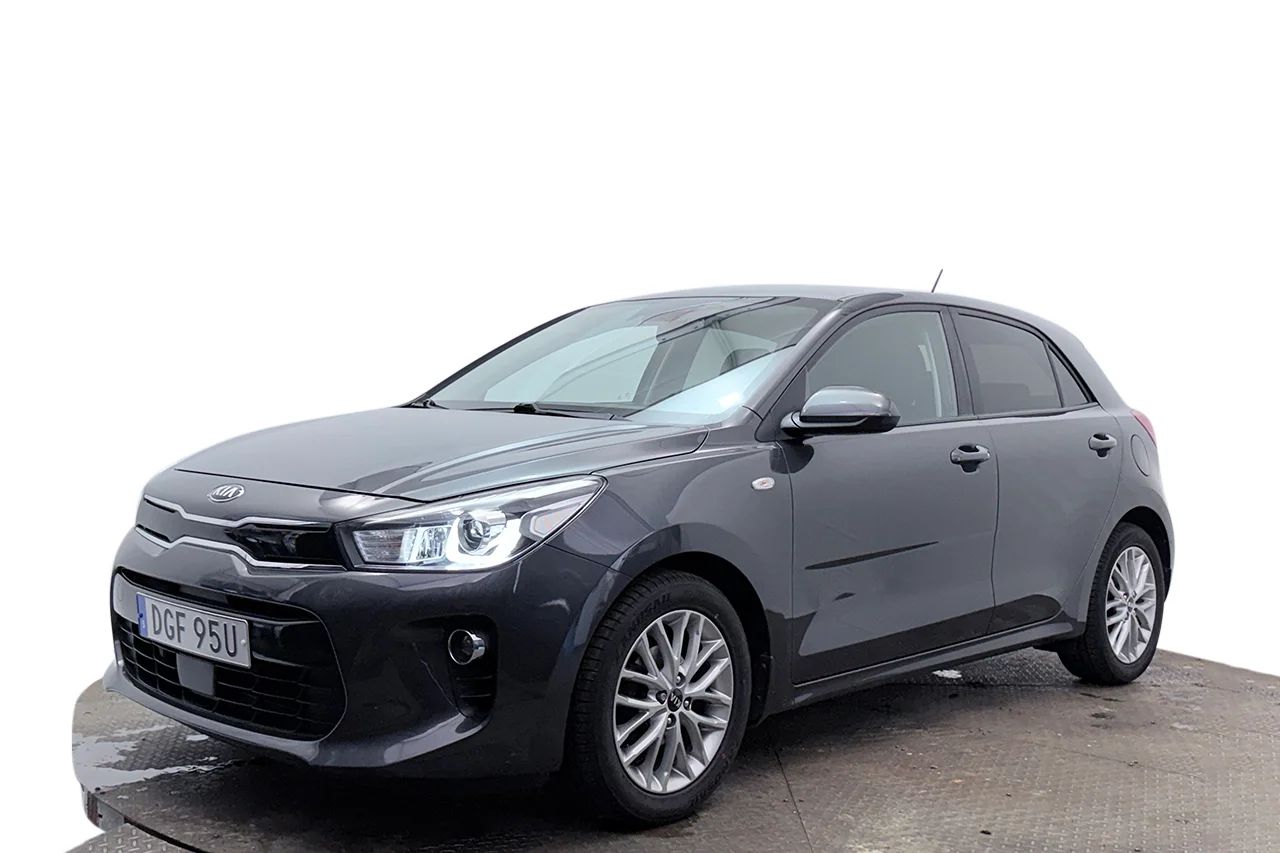 Kia Rio 1.2 CVVT Manuell, 84hk, 2019 – bild 1 av 27
