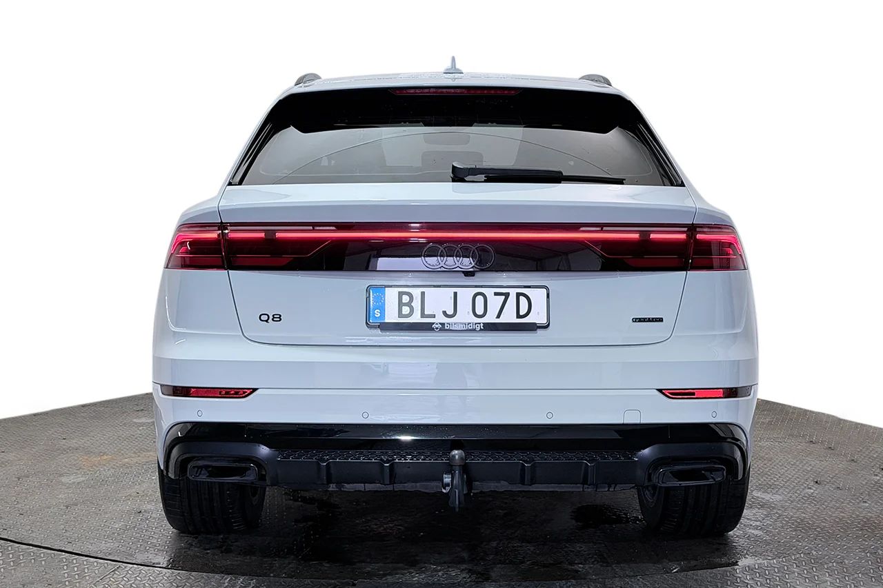 Audi Q8 60 TFSI e Q S Line BlackApp+ Drag 360° Valcona MOMS 490hk – bild 6 av 37