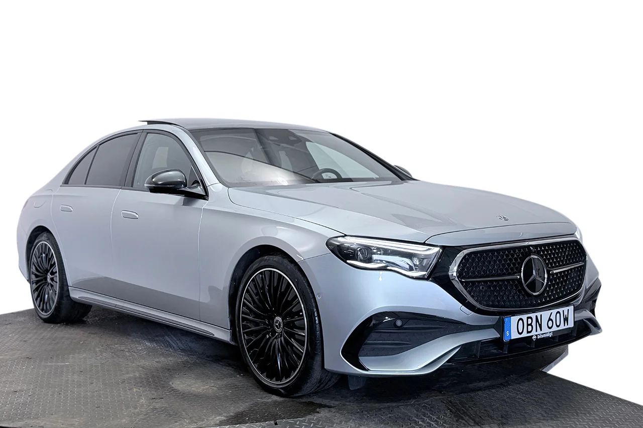 Mercedes-Benz E 220 d AMG Line Premium Night Pano 360° Burmester4D 197hk – bild 4 av 36