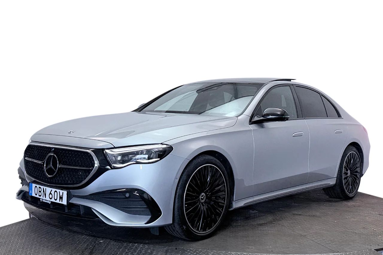 Mercedes-Benz E 220 d AMG Line Premium Night Pano 360° Burmester4D 197hk