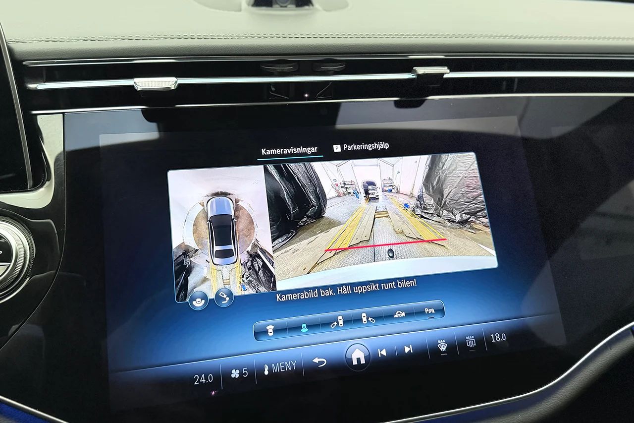 Mercedes-Benz E 220 d AMG Line Premium Night Pano 360° Burmester4D 197hk – bild 22 av 36
