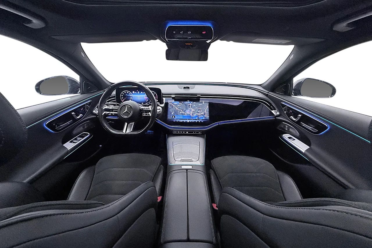 Mercedes-Benz E 220 d AMG Line Premium Night Pano 360° Burmester4D 197hk – bild 15 av 36