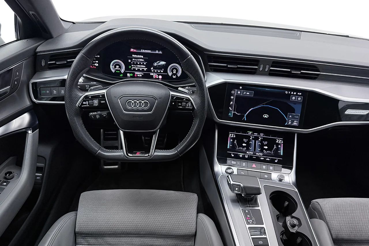 Audi A6 Sedan 55 TFSI e quattro S-line Matrix Drag S Tronic, 367hk, 2021 – bild 14 av 32