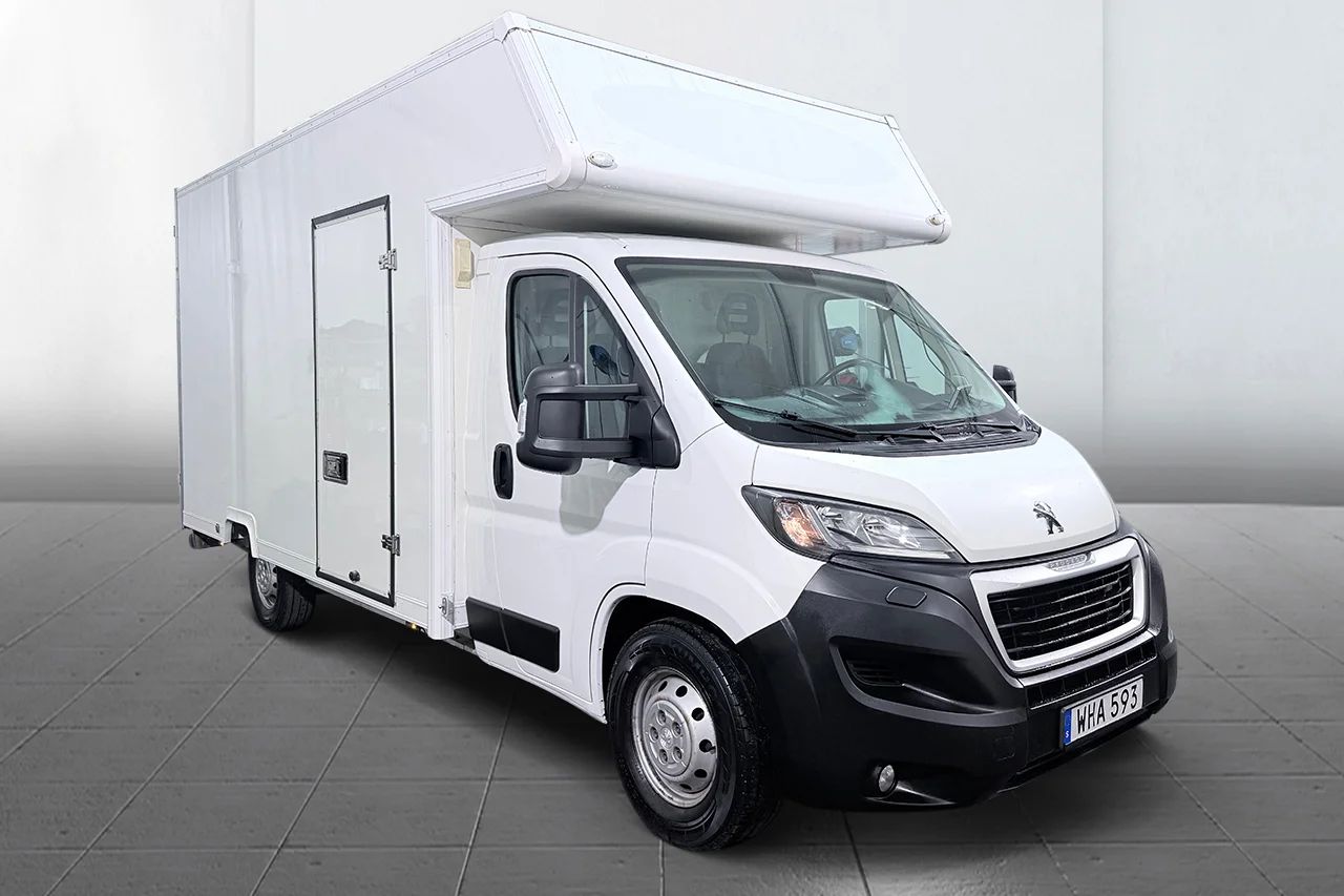 Peugeot Boxer Chassi 335 2.0 Flyttbil Drag 3-sits Kamera MOMS 163hk – bild 3 av 23