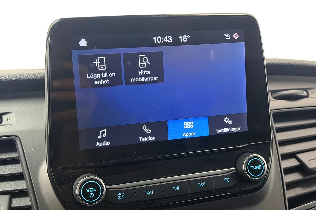 Ford Transit Custom 280 2.0 EcoBlue Aut Drag 3-sits B-Kamera Värmare Farthållare MOMS 130hk – bild 23 av 27
