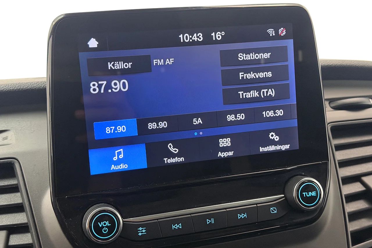 Ford Transit Custom 280 2.0 EcoBlue Aut Drag 3-sits B-Kamera Värmare Farthållare MOMS 130hk – bild 24 av 27