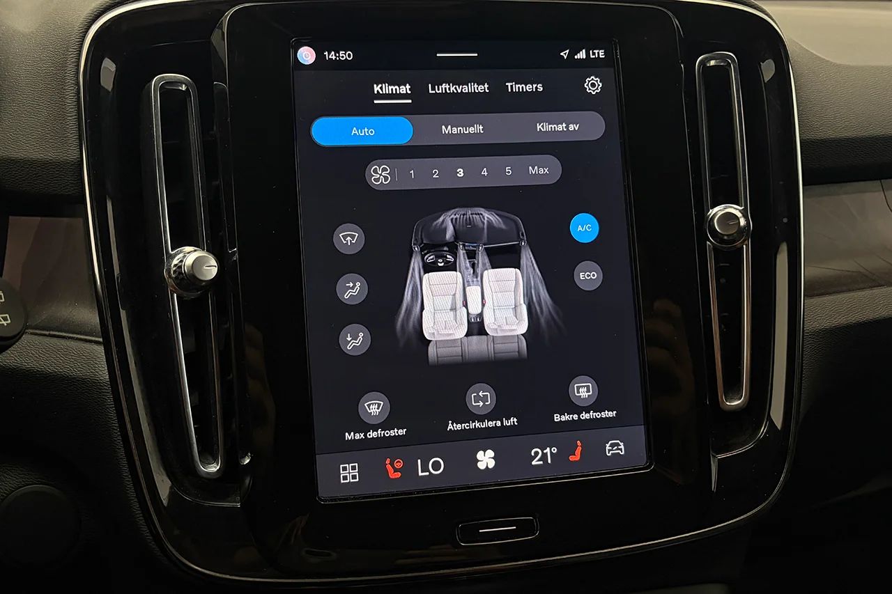 Volvo XC40 Recharge Extended Range, Drag, Pano, 360, 252hk, 2024 – bild 28 av 37