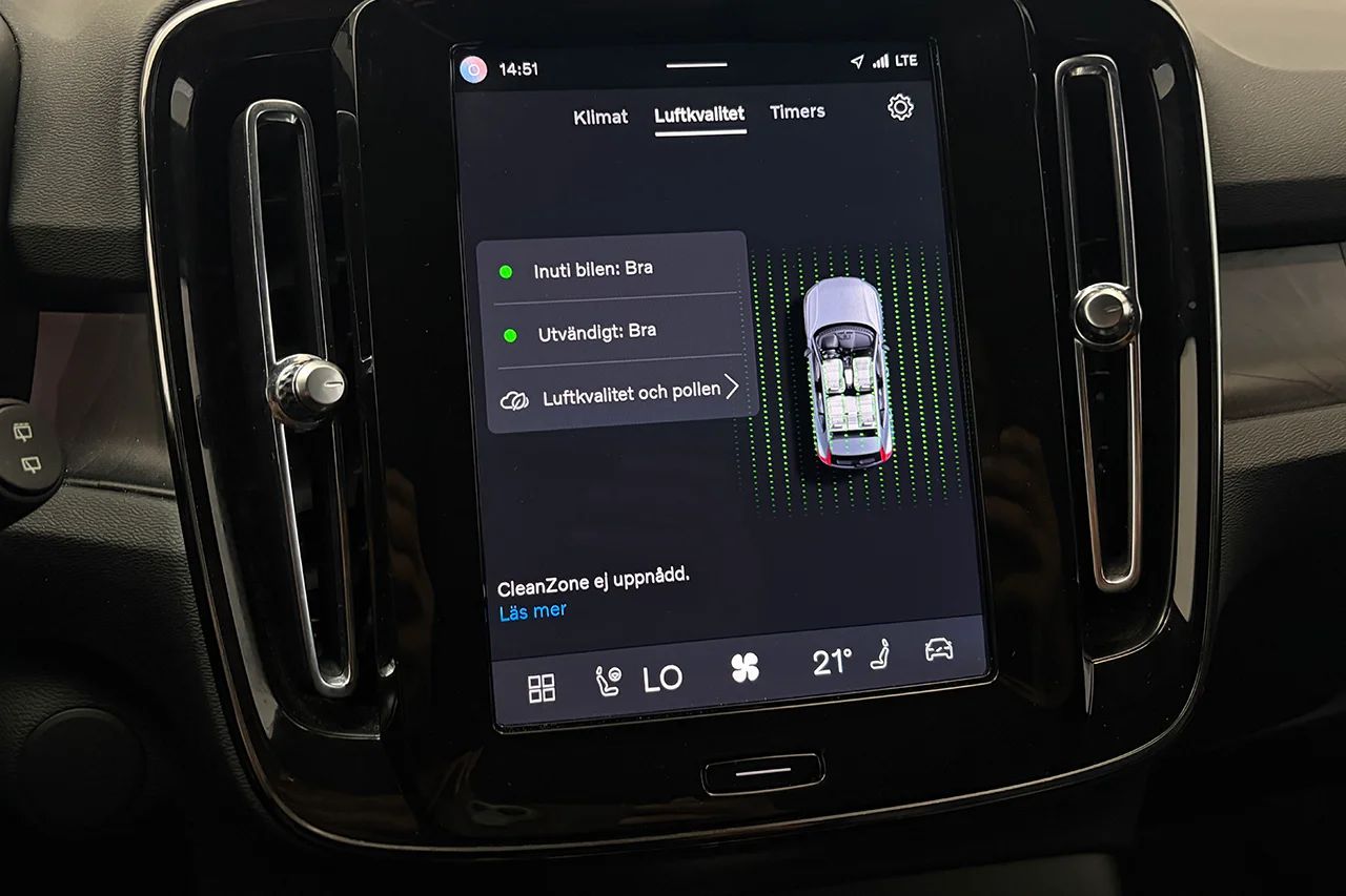Volvo XC40 Recharge Extended Range, Drag, Pano, 360, 252hk, 2024 – bild 29 av 37