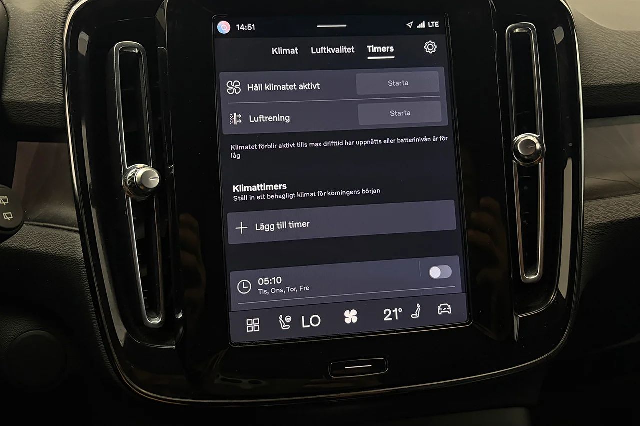 Volvo XC40 Recharge Extended Range, Drag, Pano, 360, 252hk, 2024 – bild 31 av 37