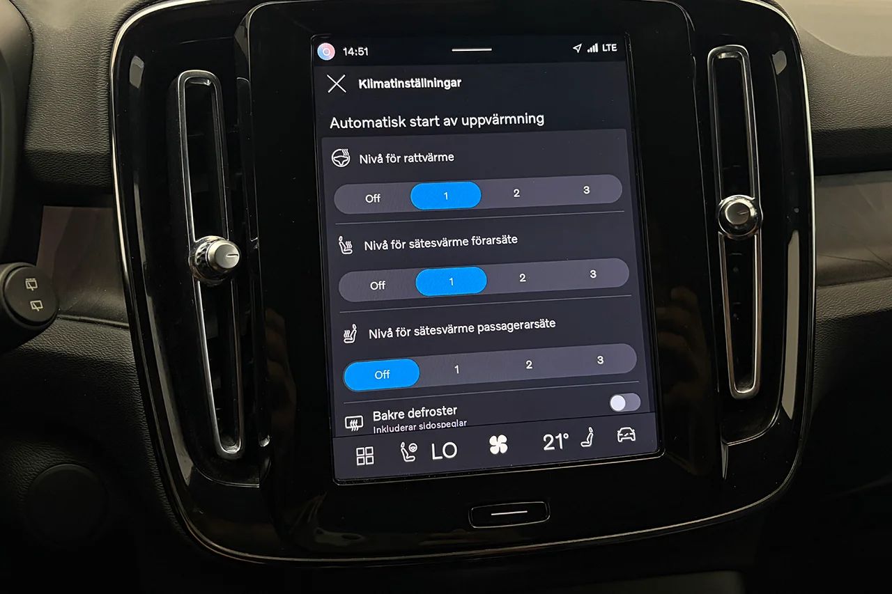Volvo XC40 Recharge Extended Range, Drag, Pano, 360, 252hk, 2024 – bild 30 av 37