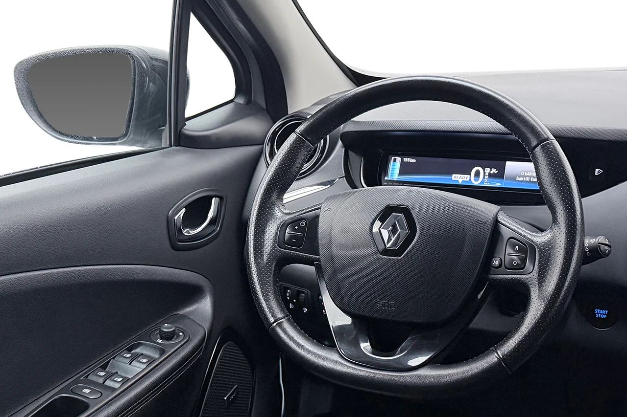 Renault Zoe R110 41 kWh Iconic Batteriköpt Kamera Värmare BOSE Skinn 109hk – bild 16 av 32