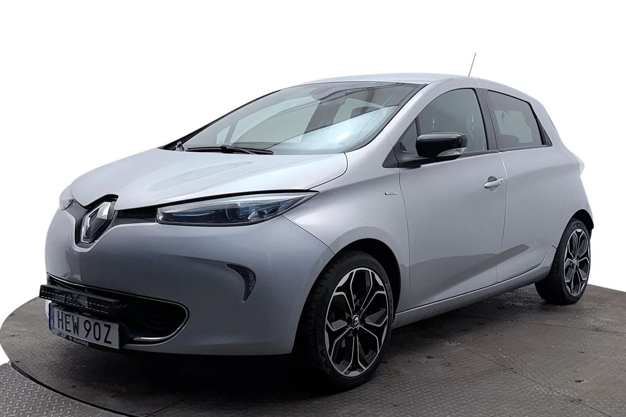 Renault Zoe R110 41 kWh Iconic Batteriköpt Kamera Värmare BOSE Skinn 109hk – bild 1 av 32